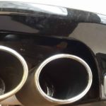 Audi A7 4G 3.0 - S7 Umbau und Active Sound Nachrüstung - Ansicht vom Auspuff