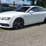 Audi A7 4G - reequipamiento sonido activo, De control de suspensión activa para la suspensión de aire y algunas codificaciones - vista lateral