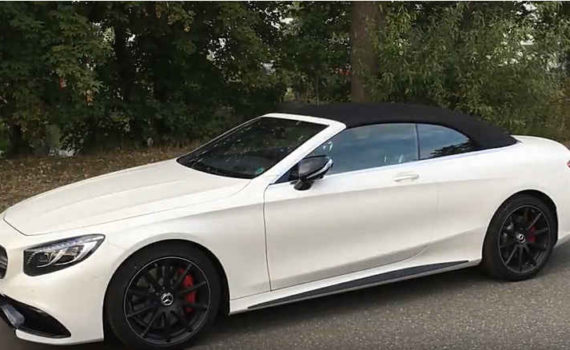 módulo de techo convertible Mercedes Benz Clase S convertible