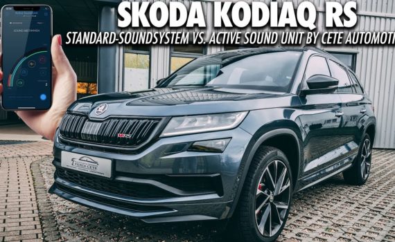 Skoda kodiaq rs soundgenerator vs unidad de sonido activo